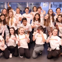 Photo Coverage: In Rehearsal with The Camp Broadway Kids Ensemble in Radio City's…
