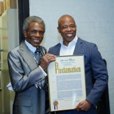 Photos/Video: Mayor Eric Adams Declares May 29 &#039;Andre De Shields Day&#039;