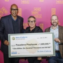 Chris Holden Presents $1.6 Million Check  To Pasadena Playhouse