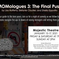 The Majestic Theatre Will Present MOMOLOGUES 3: THE FINAL PUSH to Raise Funds