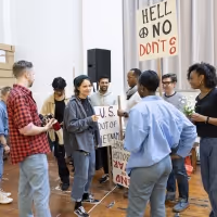 Photos: Inside Rehearsal For BEST OF ENEMIES, Starring Zachary Quinto and More!