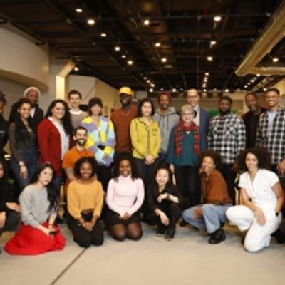 Photos: Go Inside the First Rehearsal for LCT&#039;s THE SKIN OF OUR TEETH