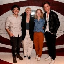 Photo: Former Emcee & Sally Bowles, Eddie Redmayne & Jessie Buckley, Visit CABARET