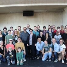 Photo Flash: Inside First Rehearsal For Arena Stage's NEWSIES