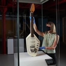 Photo Flash: Ian Curtis' Iconic Guitar Returns To Manchester For Exhibition