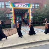 Northwest School String Quartet Performs With Touring Beatles Show At The…