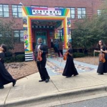 Northwest School String Quartet Performs With Touring Beatles Show At The Neighborhoo