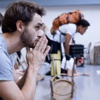 Photo Flash: Inside Rehearsal For TOUCHING THE VOID at the Duke of York's Theatre