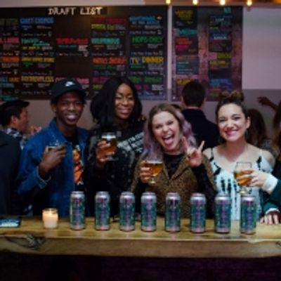 Photo Coverage: JAGGED LITTLE PILL Cast Raises a Glass of Other Half Brewery's Jagged Little Pils!