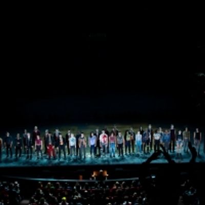 Photo Flash: WEST SIDE STORY Cast Takes Opening Night Bows!