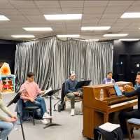 Rehearsals Begin For CALVIN BERGER at the Colony Theatre