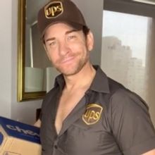 VIDEO: Andy Karl Breaks Out His LEGALLY BLONDE UPS Uniform in Quarantine