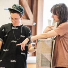 Photo Flash: Rehearsal Photos for the Gate Theatre's TRAINERS