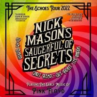 NICK MASON'S SAUCERFUL OF SECRETS: THE ECHOES TOUR Kicks Off In New England This…