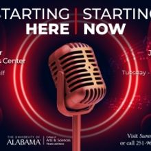 STARTING HERE, STARTING NOW Musical Revue Will Be Performed by The University of Alab