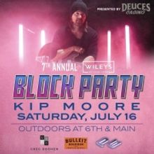 7th Annual Wiley's Block Party to Feature Country Star Kip Moore
