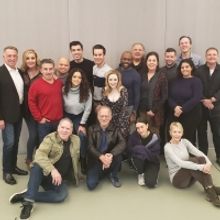 Photo Flash: Take a Look at First Day of Rehearsal Photos for ROMEO & BERNADETTE