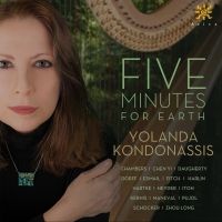 Harpist Yolanda Kondonassis Releases New Album FIVE MINUTES For Earth