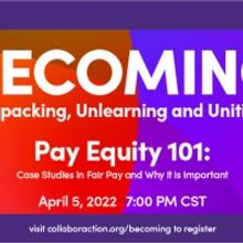 'Pay Equity 101: Case Studies In Fair Pay' Is Focus Of Collaboraction's Monthly Live 