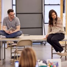 Photos: See Katie Holmes & More in Rehearsals for THE WANDERERS