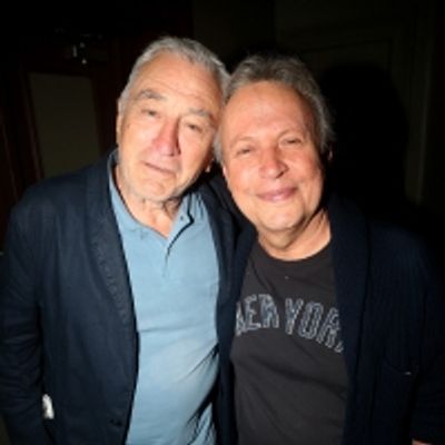 Photos: Robert De Niro Visits Billy Crystal at MR. SATURDAY NIGHT