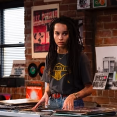Photo Flash: Get a First Look at Zoe Kravitz in Hulu's HIGH FIDELITY