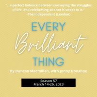 EVERY BRILLIANT THING Comes to New Stage Theatre Next Month