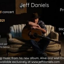 Park Theatre Civic Centre Presents a Livestreamed Concert With Jeff Daniels