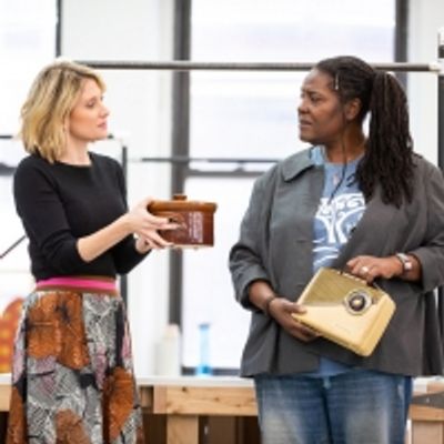 Photo Flash: Go Inside Rehearsal for CAROLINE, OR CHANGE on Broadway, Starring Sharon D. Clarke, Caissie Levy, Chip Zien and More