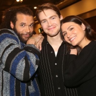Photos: In Rehearsal with Andrew Burnap, Phillipa Soo, Jordan Donica, and the Cast of CAMELOT!