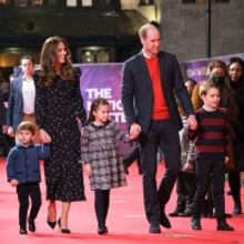 Photo Flash: The Duke and Duchess of Cambridge Attend PANTOLAND Special Performance f