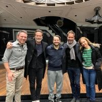 Photo Flash: Eric McCormack & Steven Weber Stopped by BEETLEJUICE Last Night