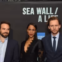 Photo Coverage: On the Red Carpet at Opening Night of SEA WALL/A LIFE, Starring Jake…