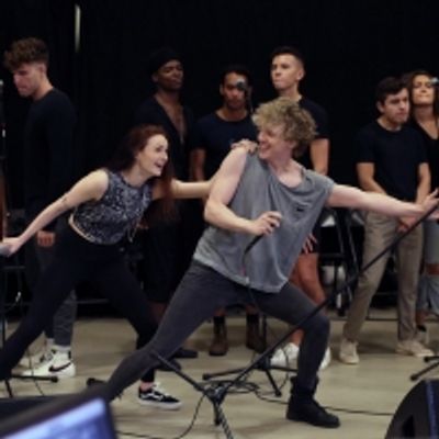 Photo Coverage: BAT OUT OF HELL Rocks Out In Rehearsal For Its Off-Broadway Run