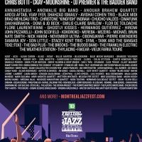 Full Program Of The 43rd Edition Of The Festival International De Jazz De Montréal…