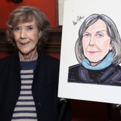 Photo Coverage: Eileen Atkins Receives Portrait at Sardi's