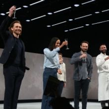 Photo Flash: Tom Hiddleston & Company Celebrate Harold Pinter's Birthday at BETRAYAL