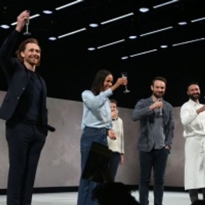 Photo Flash: Tom Hiddleston & Company Celebrate Harold Pinter's Birthday at BETRAYAL