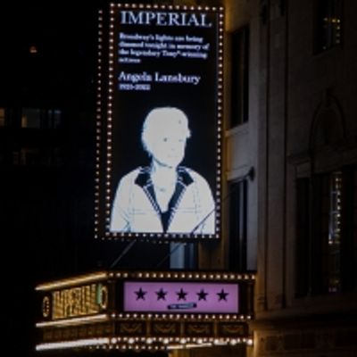Photos: Broadway Lights Dim in Honor of Angela Lansbury