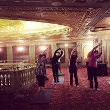 YOGA AT THE PALACE THEATER NEW SIX WEEK SESSION STARTS FEBRUARY 19 PR