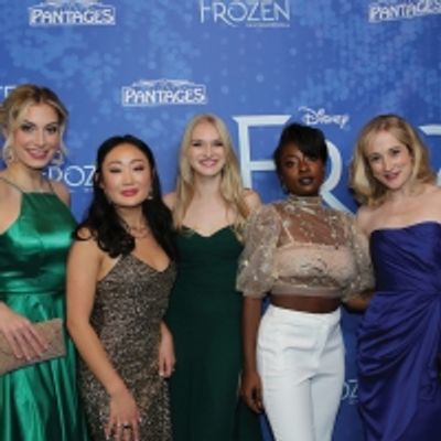 Photo Flash: Caroline Bowman, Caroline Innerbichler, and More Celebrate Opening Night of FROZEN on Tour!