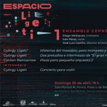 El Cepromusic Celebrará El Centenario De György Ligeti Con Ocho Conciertos