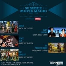 Tennessee Theatre Summer Movie Magic Series Returns