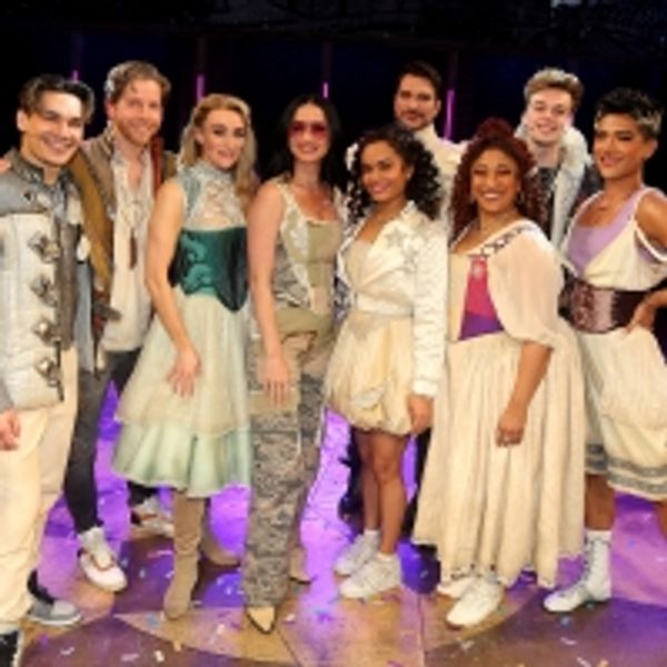 Exclusive Photos: Katy Perry Visits the Cast of & JULIET! Photo