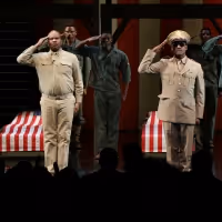 Photo Coverage: The Cast of A SOLDIER'S PLAY Takes Their Opening Night Bows