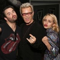 Exclusive Photo Coverage: Billy Idol Visits BEETLEJUICE