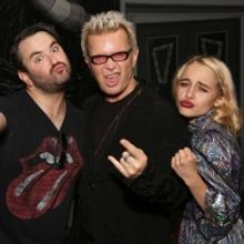Exclusive Photo Coverage: Billy Idol Visits BEETLEJUICE