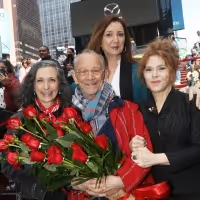 Photos: Joel Grey Celebrates 90th Birthday in Times Square