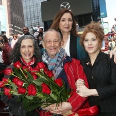 Photos: Joel Grey Celebrates 90th Birthday in Times Square