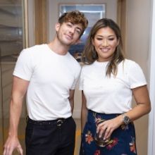 Photo Flash: GLEE Stars Jenna Ushkowitz & Kevin Hale Host Live Podcast Taping For…